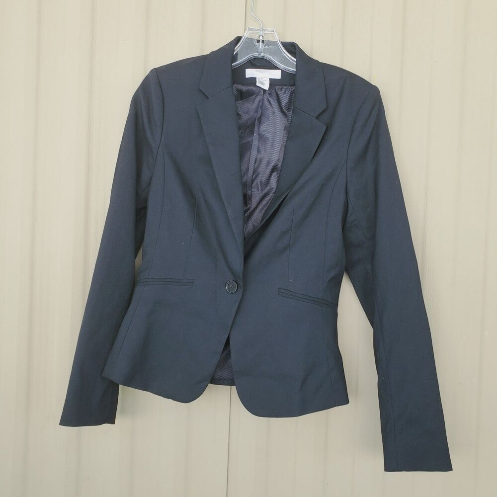 H&M Classy Black Blazer Size 4